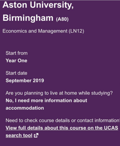 刘同学 祝贺刘同学喜获阿斯顿大学录取,即将开启留学之路