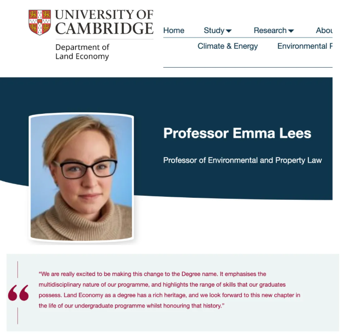 热议！剑桥土地经济专业更名！牛剑申请已从 “拼分数” 转向 “拼素养” ？